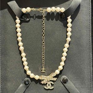 Chanel pearl necklace